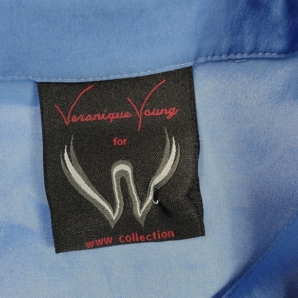 Veranique Young women's cropped blouse size 10 - Picture 2 of 13